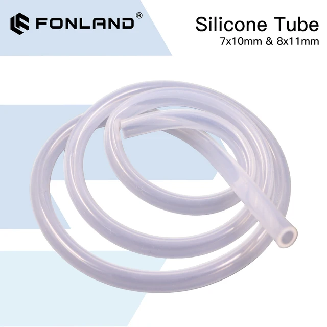 Silicone Tube 7mm 8mm Water Pipe Flexible Hose For Water Sensor Water Pump Water Chiller For CO2 Laser Cutting Machine 1