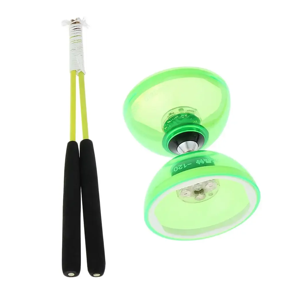 Triple Bearing Diabolo LED Lights Chinese Yoyo Toys For Children