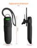 Business type Wireless Earhook Mini Walkie Talkie Intercome Bluetooth PMR FRS Bluetooth-compatible Headset Two Way Radio 6