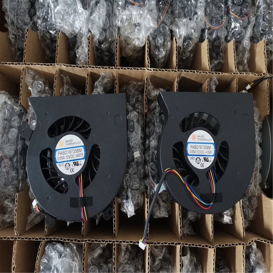 Ventilador do Portátil para Msi Pabd19735bm N396 N375 12v 0.65a Novo - Imagem 3