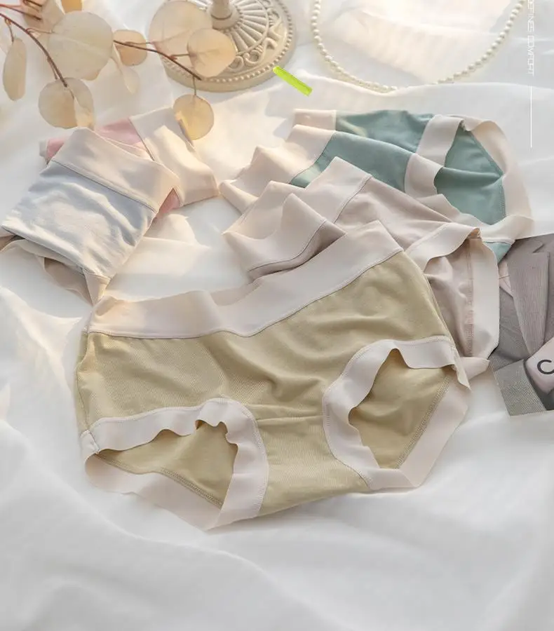 4 Teile/satz frauen Höschen Modale Unterwäsche Weibliche Komfortable Nahtlose Sexy Dessous Dessous Unterhose Slip Mädchen Solide M-XL – Detail 8