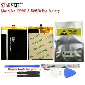 Battery for Blackview BV9800 Pro, 6580mAh, BV9800, Original Batteries, 100% Tested with Repair Tools