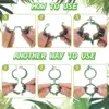 Plant Support Clips - Tomato Clips for String Trellis, Grape Vine Clips for Garden Climbing Plants Bundled Buckle Ring 2