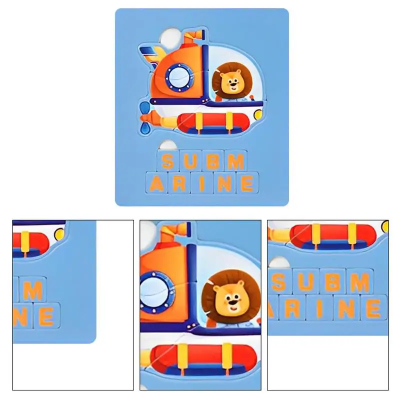 Рисунок 2 - Головоломка Монтессори с буквами алфавита