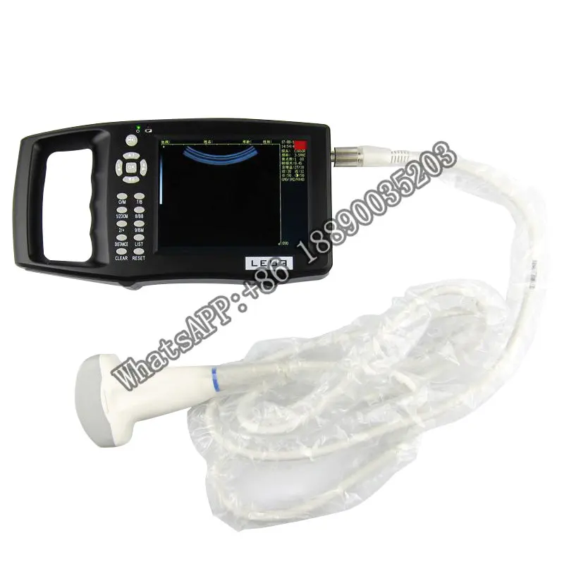 

Veterinary Use Handheld Portable Livestock Animals Ultrasound Diagnostic Machine b Type Pig Sheep Pregnancy Test Scanner
