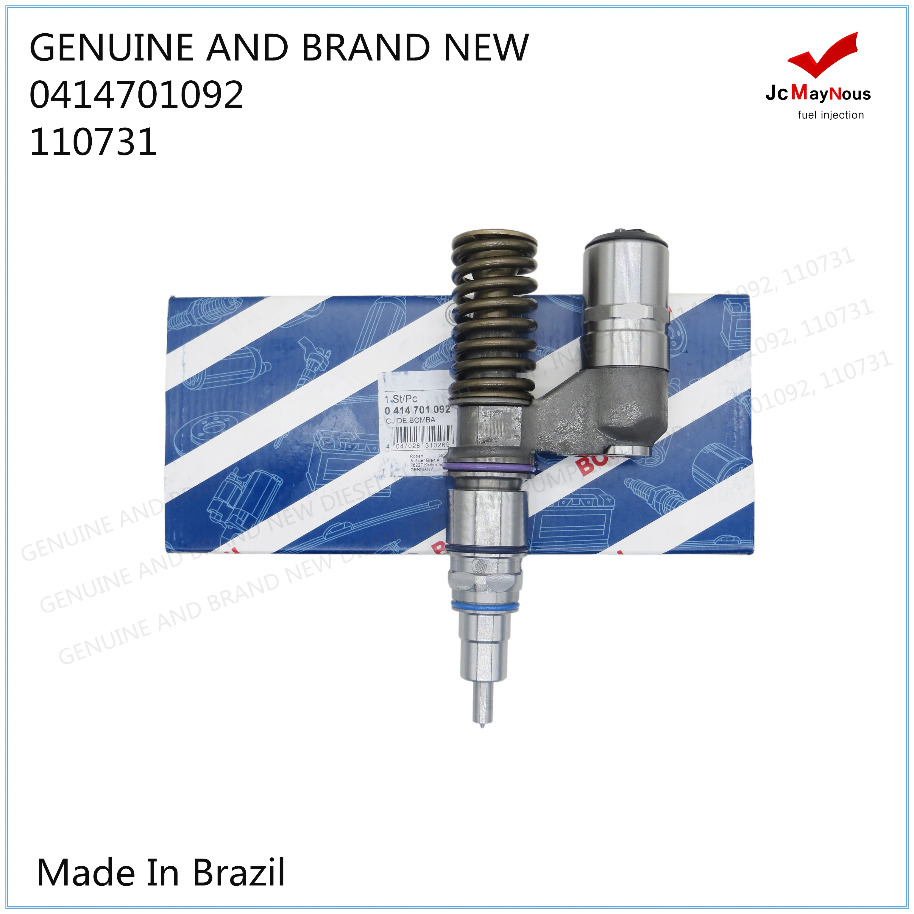 GENUINE AND BRAND NEW DIESEL FUEL UNIT PUMP, INJECTOR 0414701092, 110731