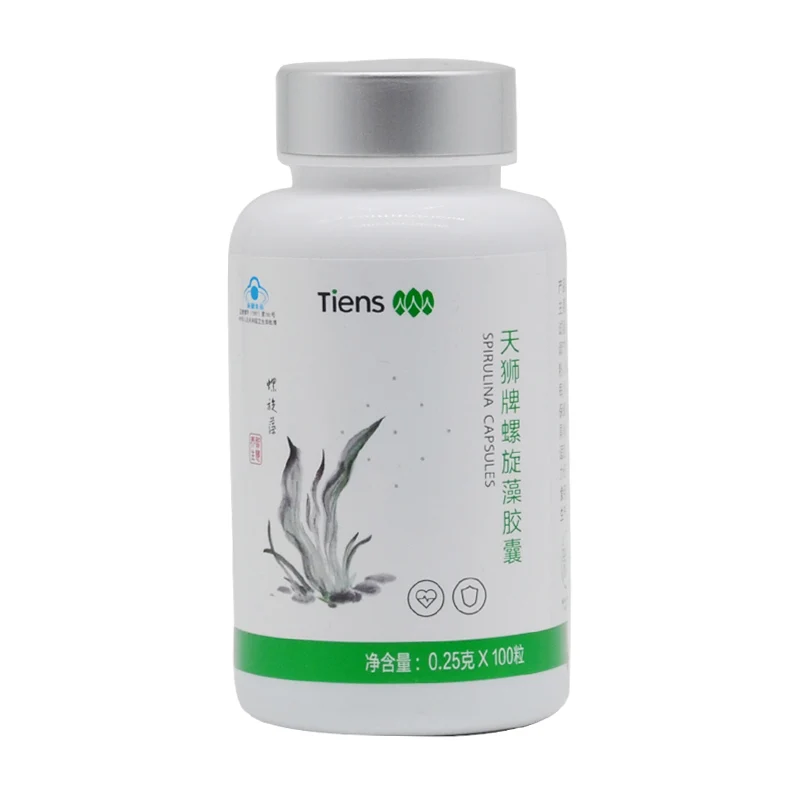 

TIENS Tianshi Spirulina Capsule 0.25 g / Granule * 100 Granule