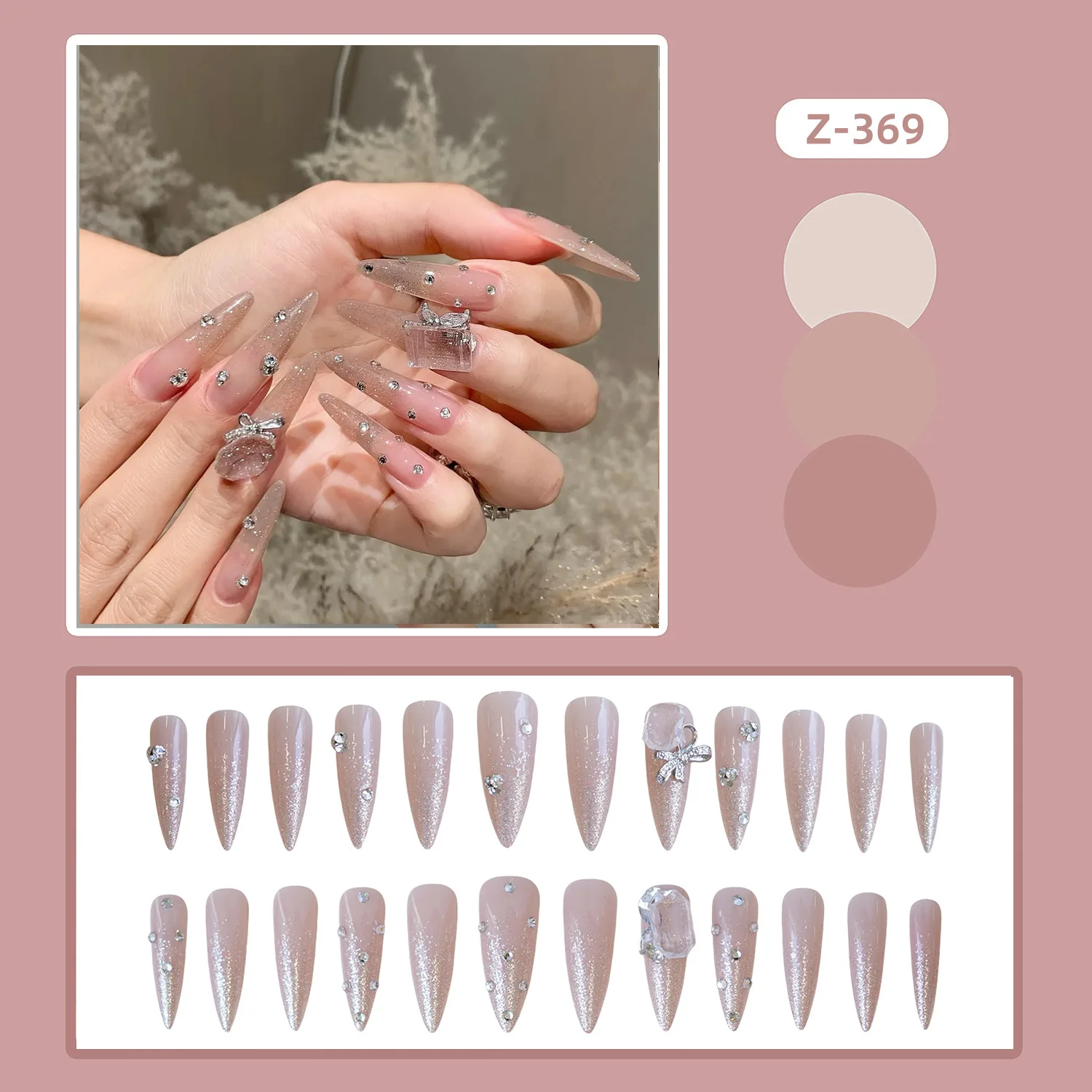 Chic 2025 Coffin Nail Mix