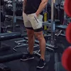 Running Training Men's Sports Shorts Double-layer Anti-glare Quick-drying Fitness Shorts 5