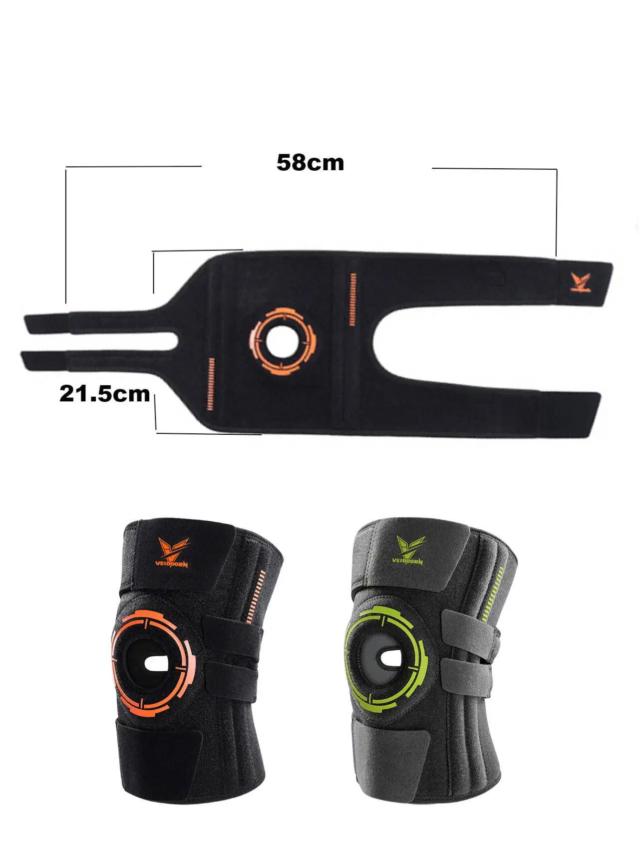 Double Side Stabilizers Knee Brace