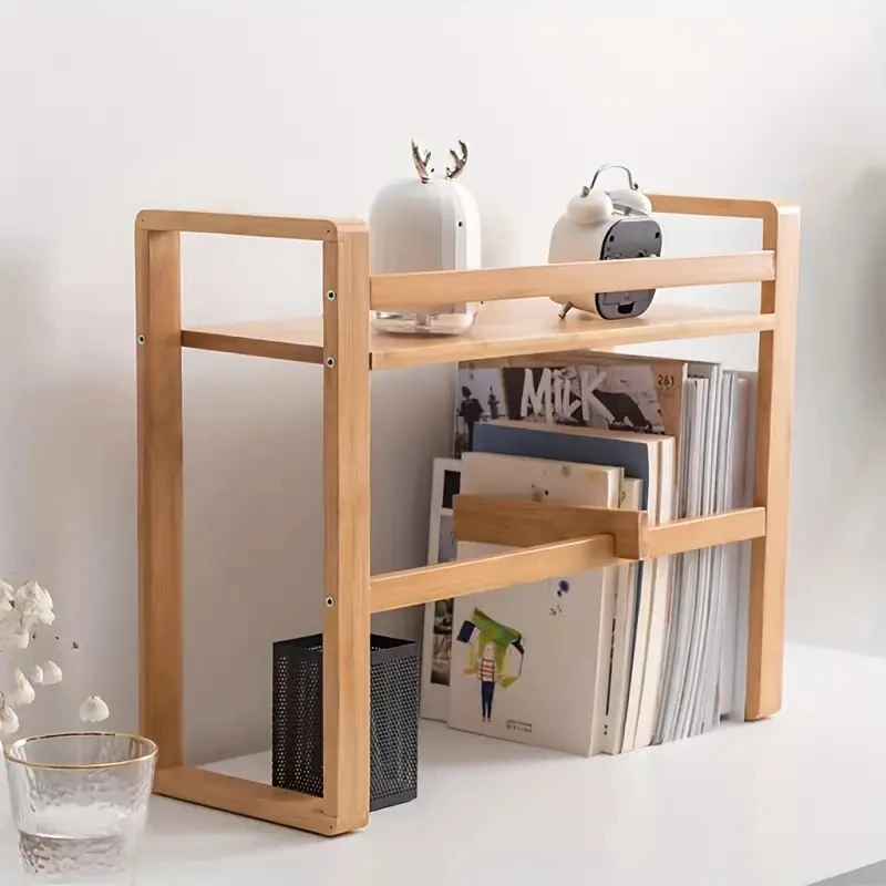 Multi-purpose Independent Storage Rack Desk Organizer Stationery Simple Bookshelf Organizers Office Accessories School Supplies