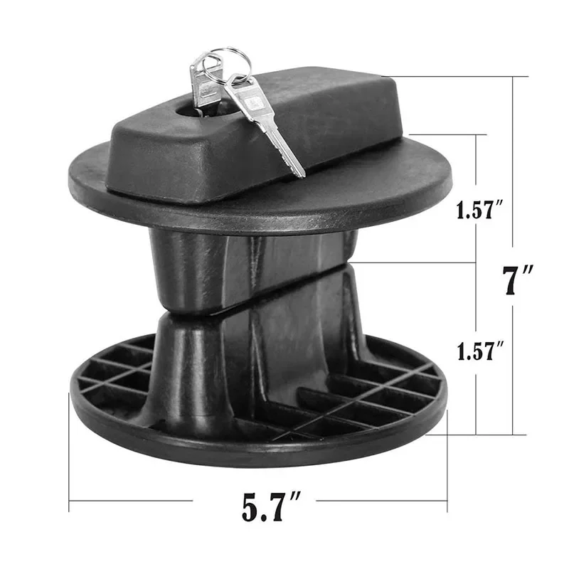 Petrol Can Lock Bracket Mount 10 20 30L Jerry Fuel Can Gas Diesel Fuel Tank Oil Container Spare Petrol Tank Backup Key fuel tank lock