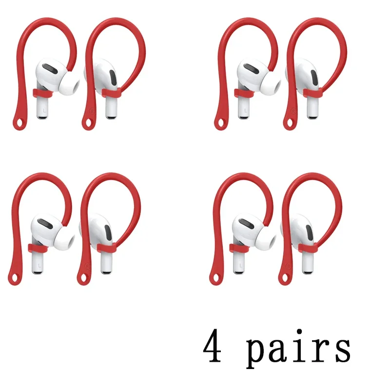 Ergonomic Anti-Slip Ear Hooks for Earbuds (1/2/4 Pairs)