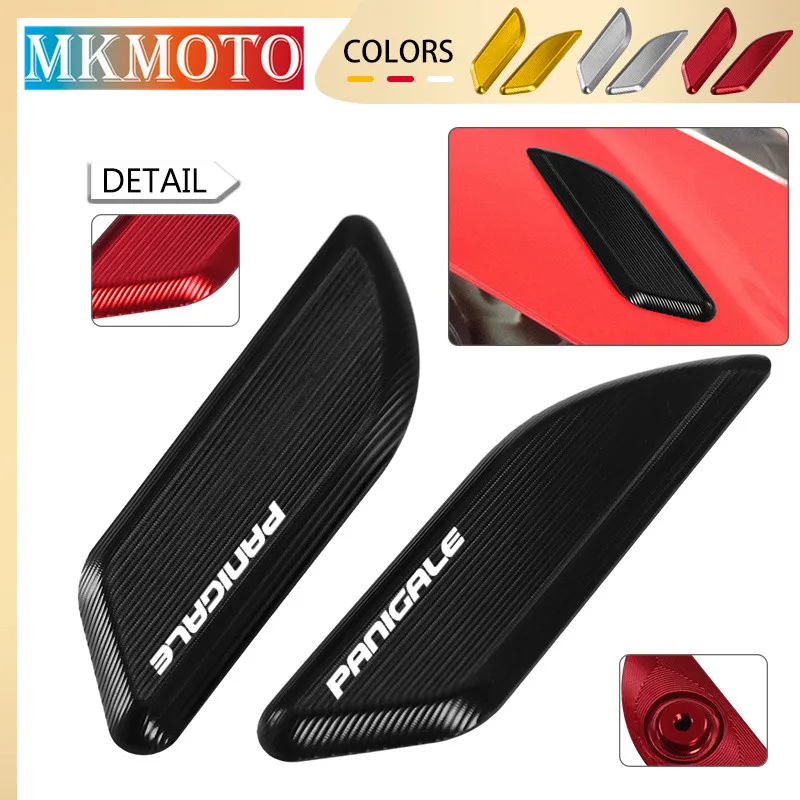 

Panigale High Quality Motorcycle CNC Accessories Windscreen Driven Mirror Eliminators Cap For DUCATI PANIGALE 959 1299 2015-2017