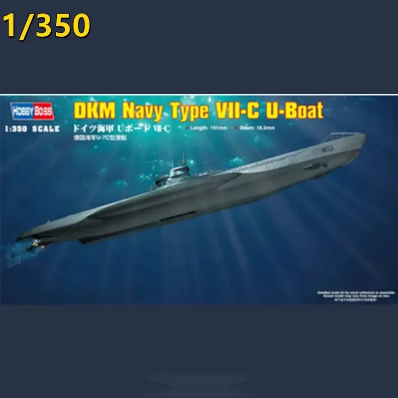 Hobby Boss 83505 1/350 Scale Model German DKM Navy Type VII