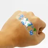 100pcs/lot Cartoon Patterned Curitas Adhesive Bandages Plaster Curved Patch Wound Strips Dressing Band Aid for Children Utensils 5