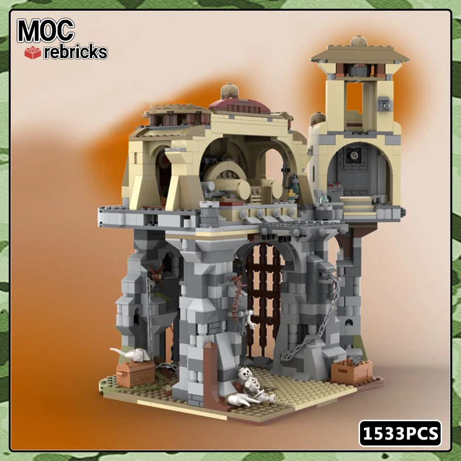 

Space Movie Series Rancor Model Pit Sets Room Moc Building Block DIY Assembly Bricks High-tech Children Puzzle Toys Xmas Gifts