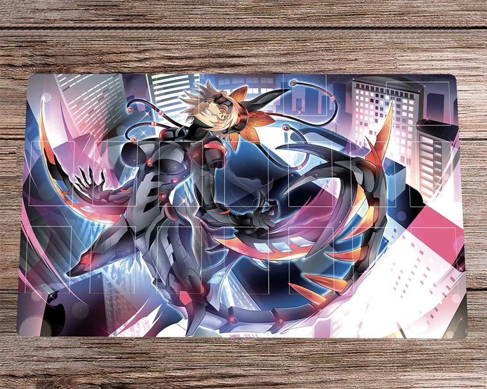 YuGiOh Playmat Dinomorphia Kentregina TCG CCG Trading Card Game Mat OCG Board Game Pad Desk Mat