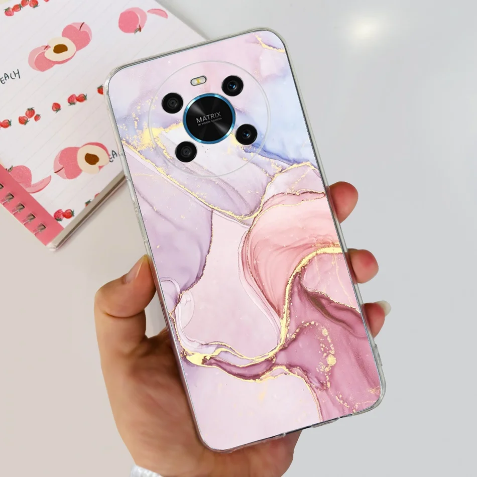 Elegant Printing Soft Silicone Clear TPU Protective Phone Case