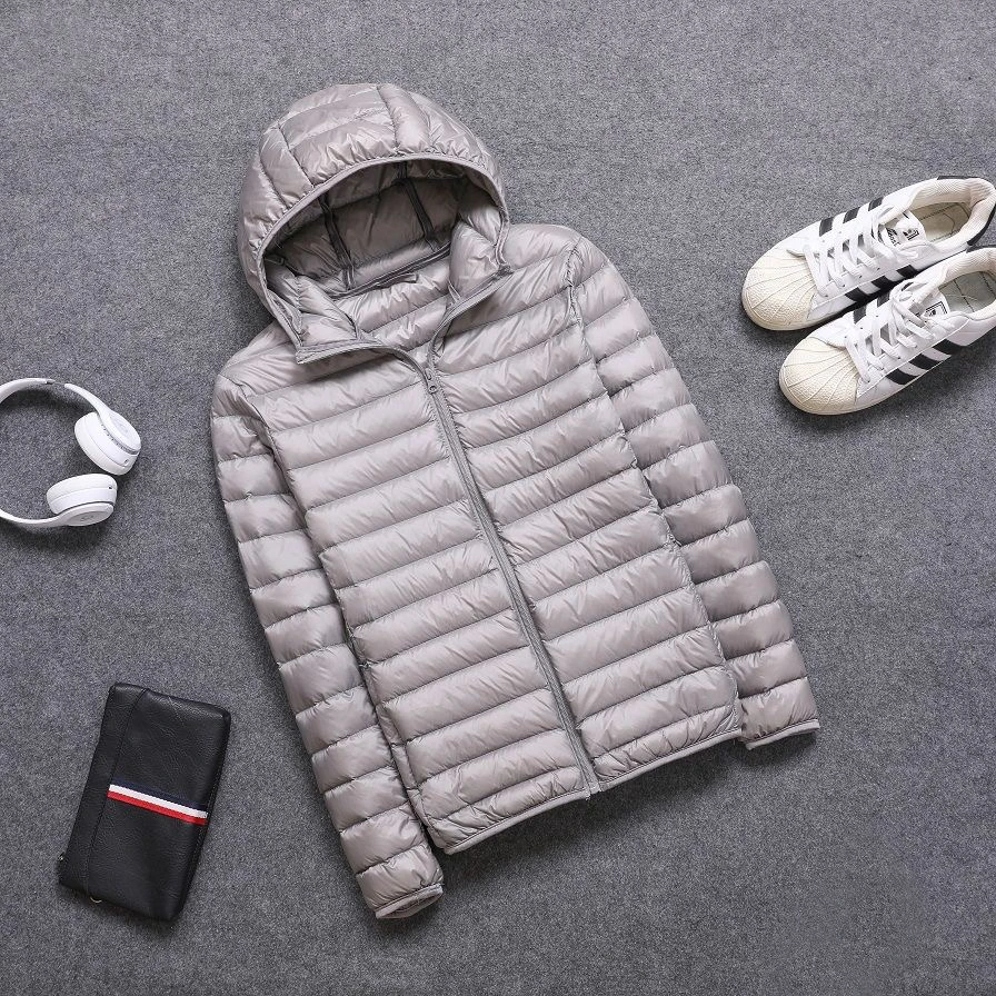 Hooded gray