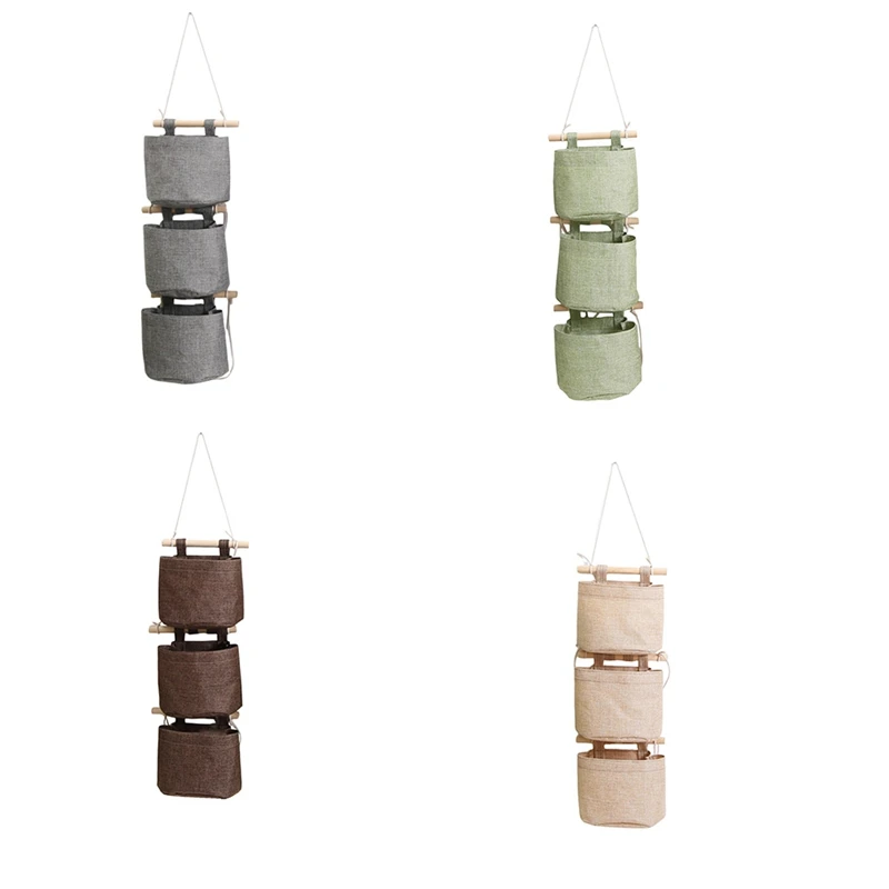 Closet Detachable Free Combination Foldable Washable Hanging Storage Bag For Room Bathroom,Green Easy Install Easy To Use