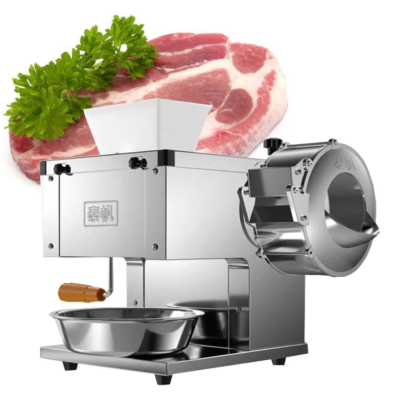 

Meat Slicer Manual Sliced Cutting Machine Automatic Delivery Frozen Beef Mutton Roll Cutter For Kitchen Commercial