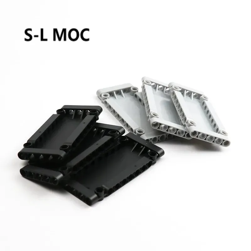 

4 шт. 64782 панель пластина 5x11x1 Кирпичи игрушки для MOC techndiy строительные блоки Совместимые высокотехнологичный подарок