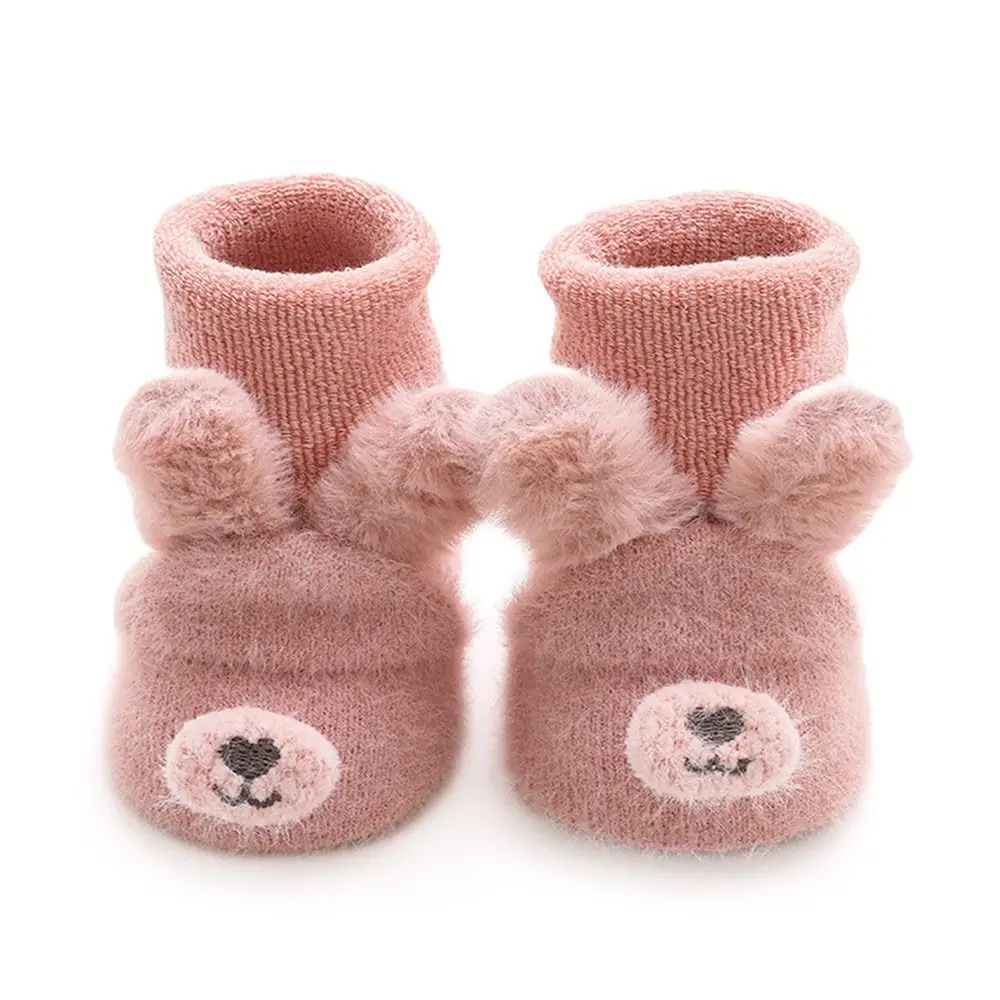 Fashion Winter Baby Socks Warm Thicken Toddler Socks Soft Cute Cartoon Floor Socks Floor