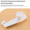 Bathroom Tub Faucet Single Handle Waterfall Spout Mixer Tap with Hand Shower Wall Mounted Bath Faucets Bathtub Tap 5