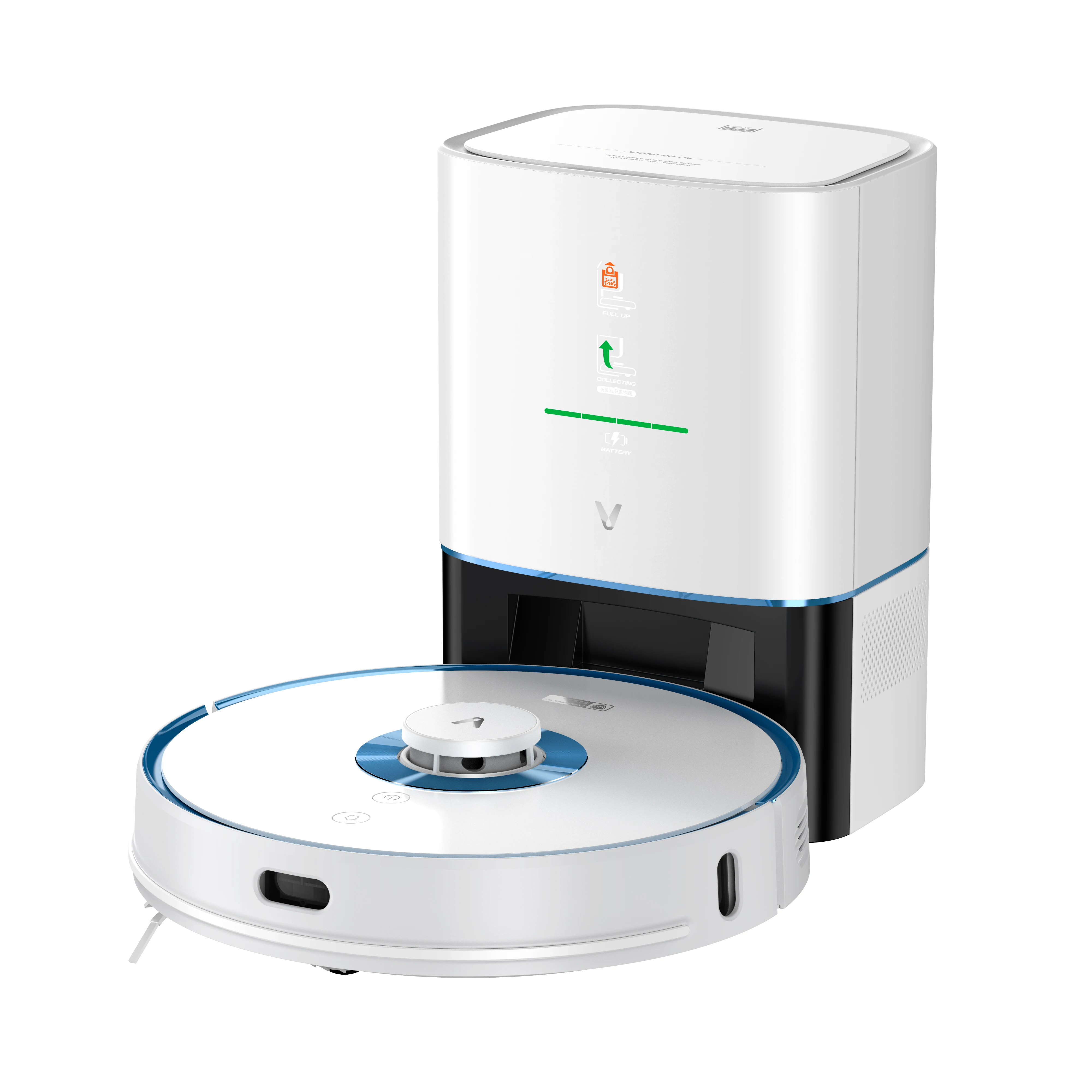 Viomi S9 UV Robot Vacuum Cleaner Automatic Dust Collection with Voice ...