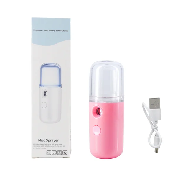 1PC Air Humidifier Black USB Interface 30Ml Spray Water Replenishing Instrument
