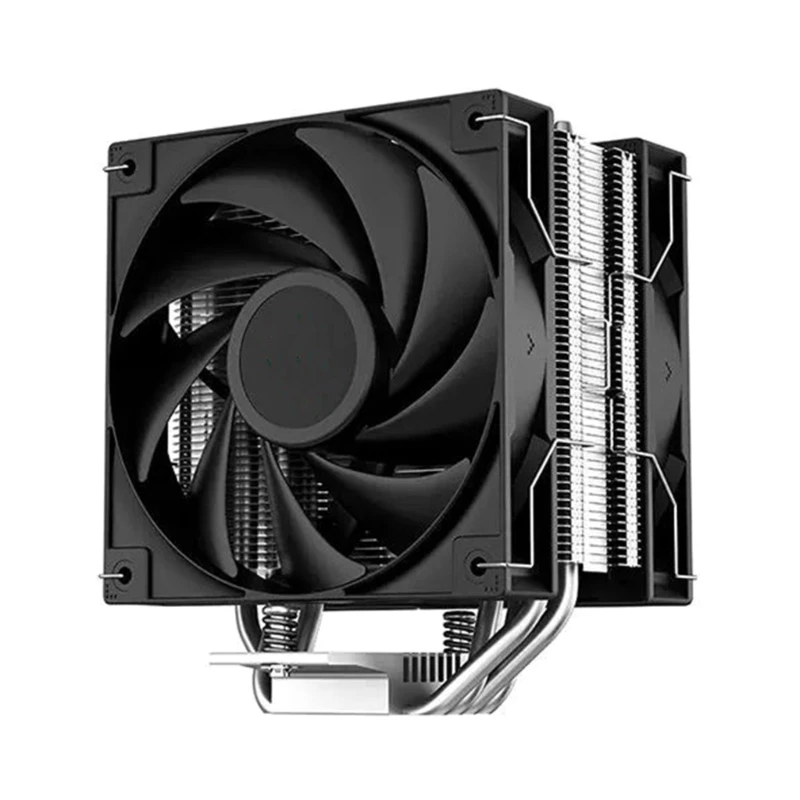 

4 тепловых трубки RGB процессорный кулер радиатор PWM охлаждающий вентилятор для LGA1700/1200/1151/1150/1155/AM5 ПК радиатор RGB