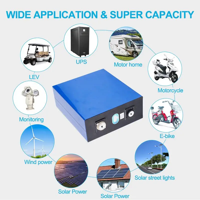 Lifepo4 Ƭ ͸ ,  , 3.2v, 280 AH, 271AH, 24V, 12V, 280AH