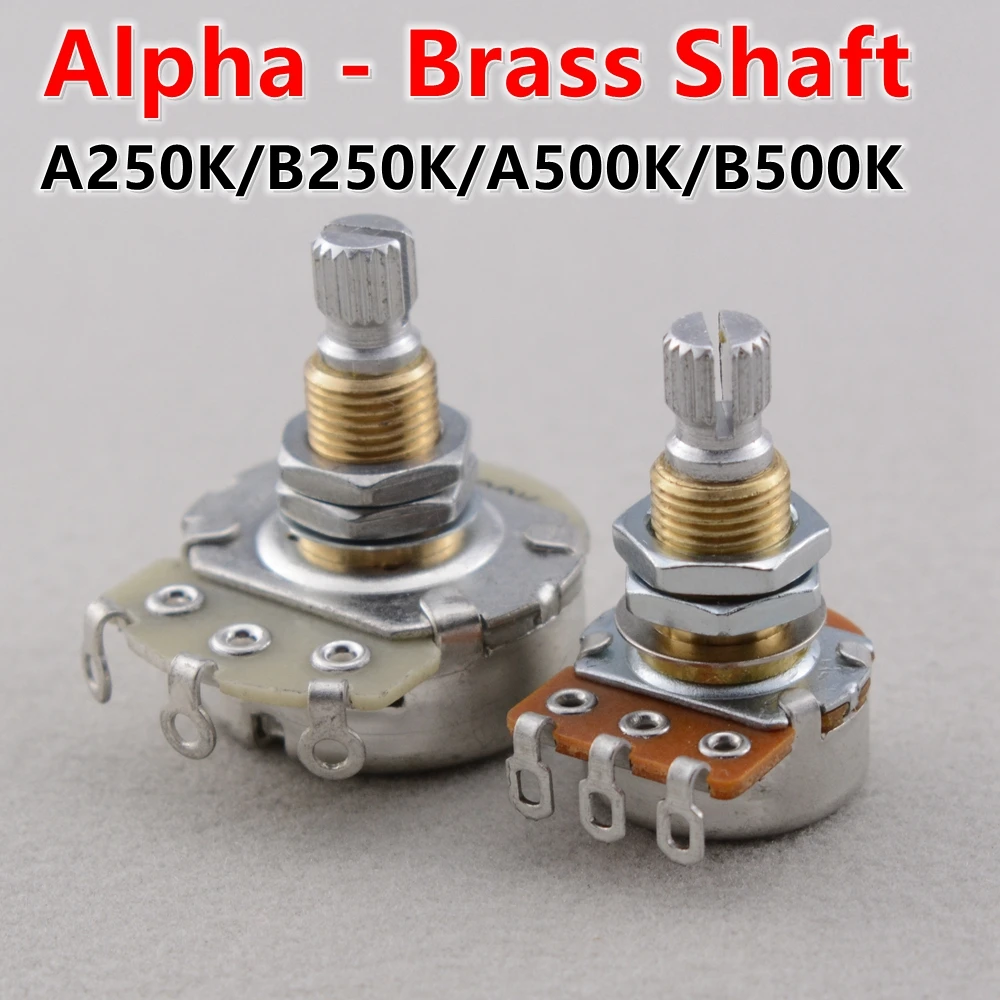 AlphaBrassShaftPotentiometer(POT)ForElectricGuitarBassA250K/B250K/A500K/B500K-MadeinKorea-AliExpress18
