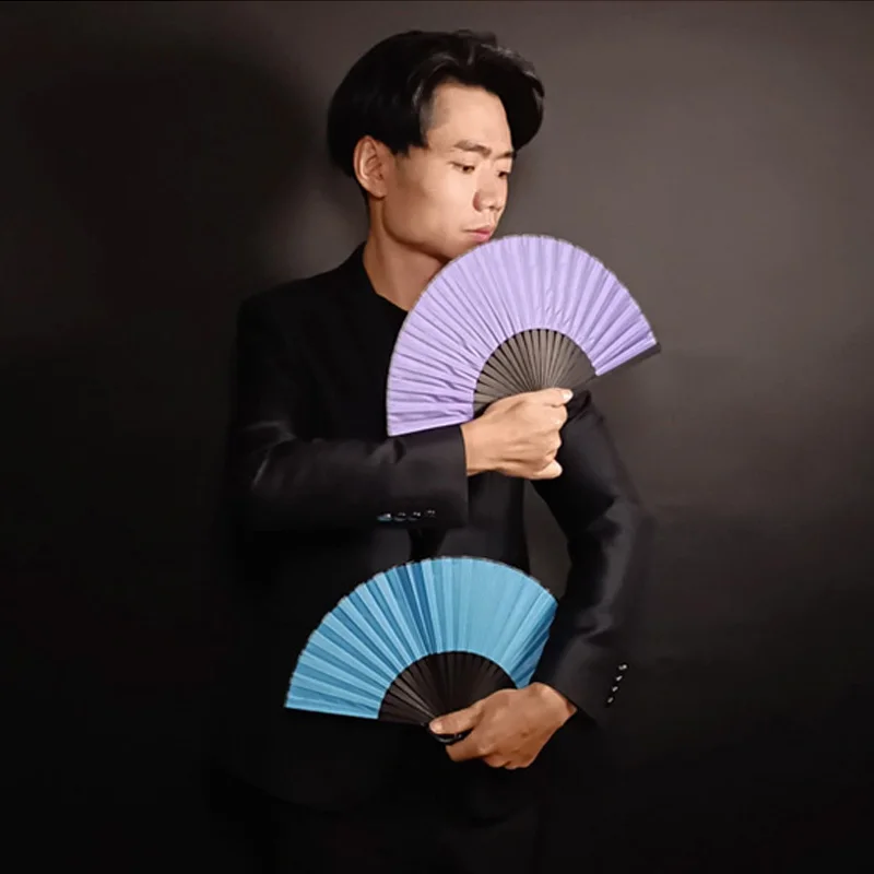 레인보우 선풍기 제작 마술 트릭 자동 등장 선풍기, 세븐 레인보우 컬러 무대 착시 기믹 멘탈리즘 소품