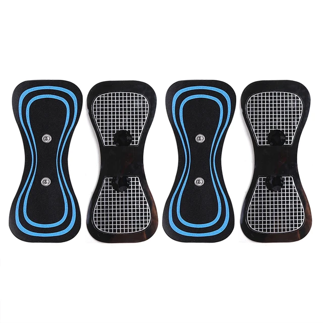 EMS Neck Massager Electrode Pads TENS Muscle Stimulator Gel Patch Accessories Trainer Exerciser Replacement Stickers for Health 4