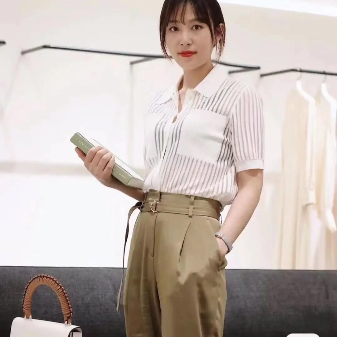 Рисунок 6 - Женская блузка с отложным воротником T0tem *