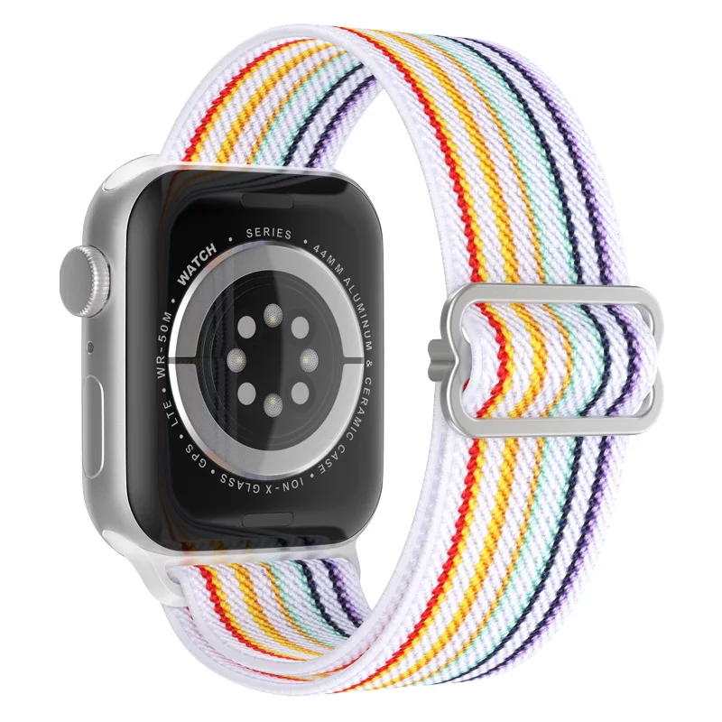 Elastic Silicone Solo Loop Watch Strap - Universal Fit