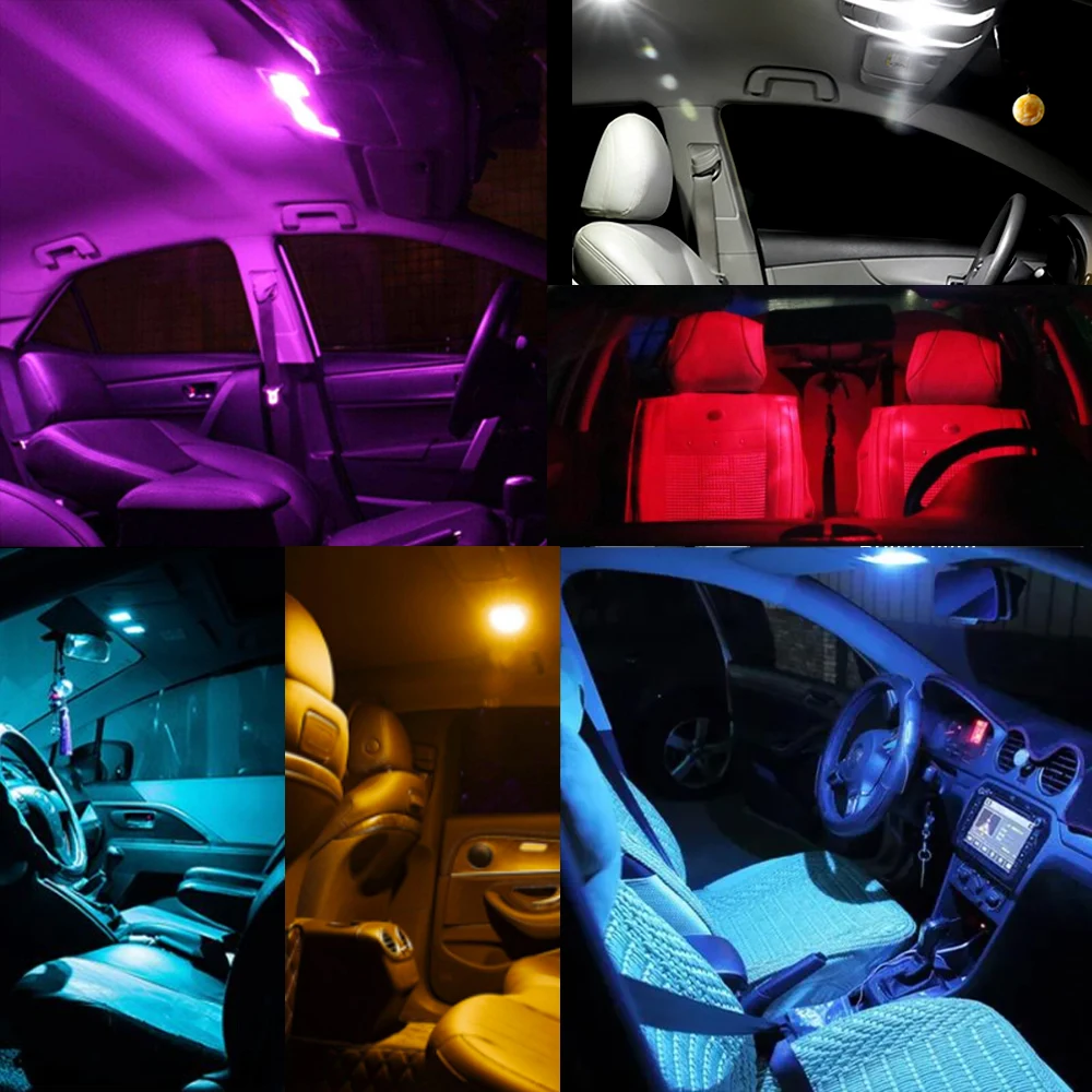 ޻ X2 T10 W5W 3030 15SMD 194 LED ȭƮ 6000K Canbus   ڵ  , ȸ ̵  ׸  