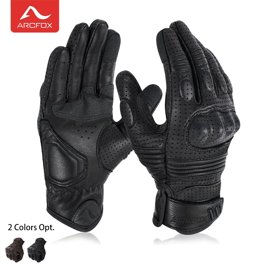 Motorcycle Leather Brown Gloves Touch Screen Motorcycle Gloves New Motorcycle Aliexpress
