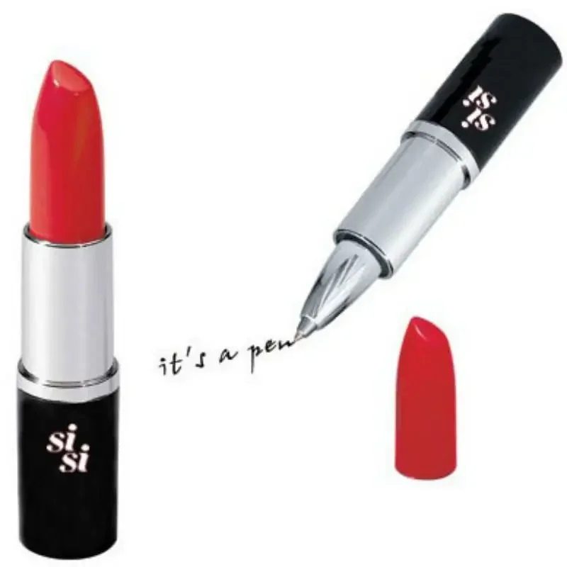 

Набор из 3 стильных шариковых ручек в стиле помады