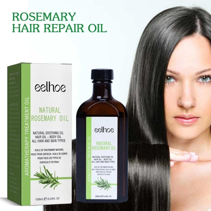 Rosemary Hair Oil Growth Anti-Loss Fast Growing Hair Care Essential Oils Scalp 100ML