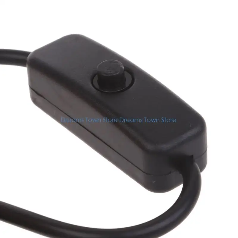 HX6A 홈 오피스 및 DIY 프로젝트용 신뢰할 수 있는 USB LED 스트립 조명 인라인 On/Off 스위치 케이블 USB 전원 케이블 195cm/6.4ft