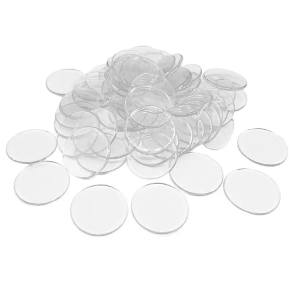 100pcs Poker Chips Coins Casino Supply Family Games Professional Token