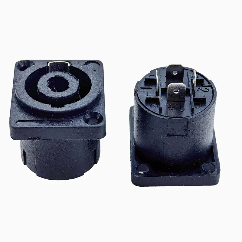 Metall Quadratisch 4 Stück MW Audio 3-Pin XLR Buchse Mikrofonanschluss XLR-Buchse für Audio-Mixer Zubehör – Detail 6