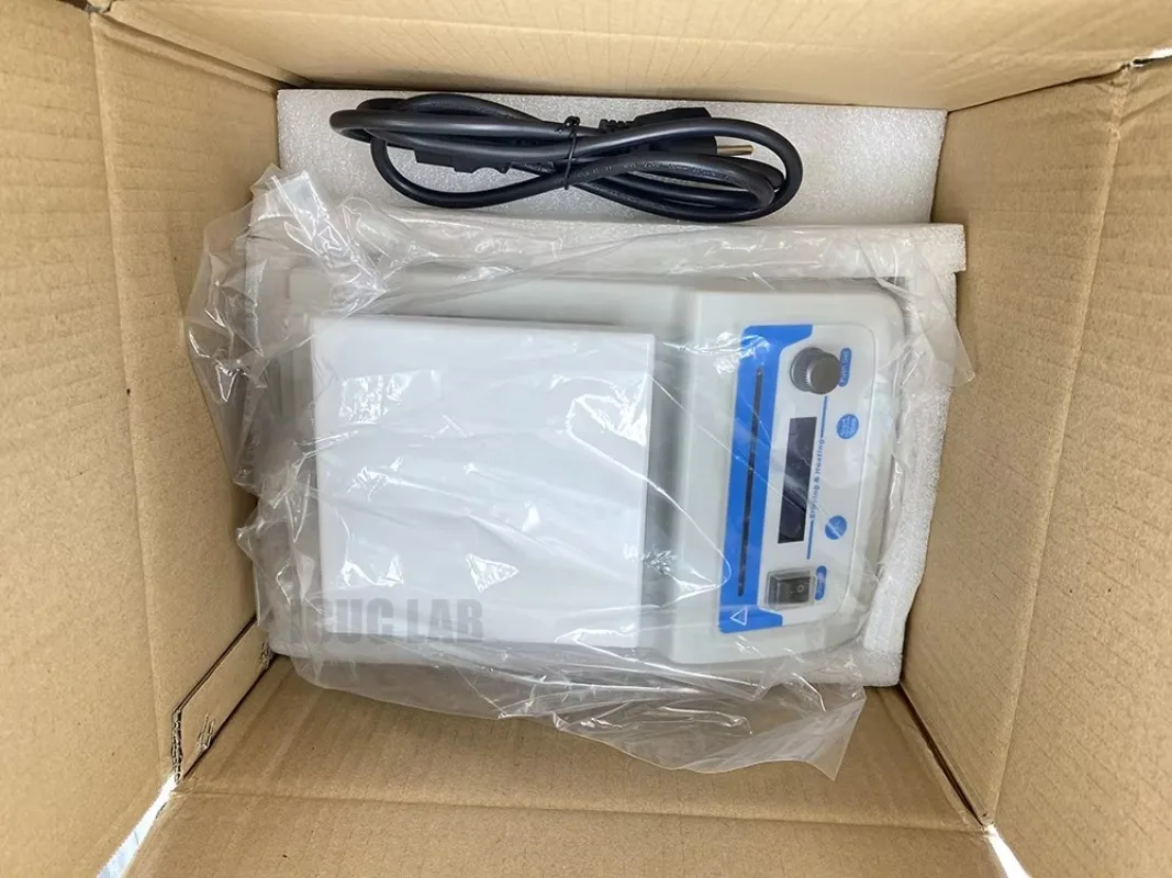 3L Lab Chemical Heated Heating Magnetic Stirrer with Max. Stir Bar 50mm Max Capacity 3L with External Sensor MS350-H