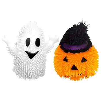Halloween Toys for Kids Ghost Pumpkin Kids Stretchy Toys Squeeze Stress Relief Toys Funny Hand Squeeze Toys Stress Squeeze Toys 1