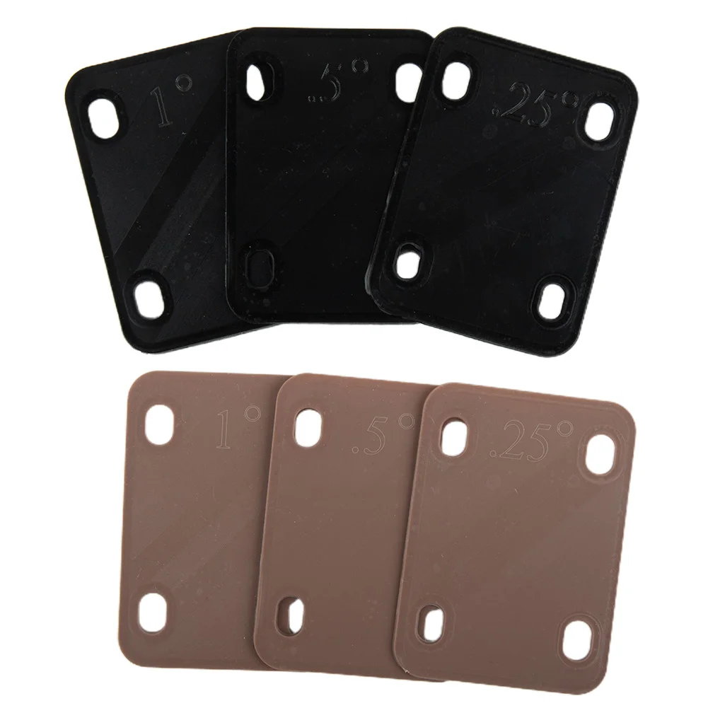 

3 Pcs Electric Guitar Neck Shims 0.25 0.5 1 Degree Neck Plate Replacement Parts Or Guitar Masters Electric Guitar Guitarist