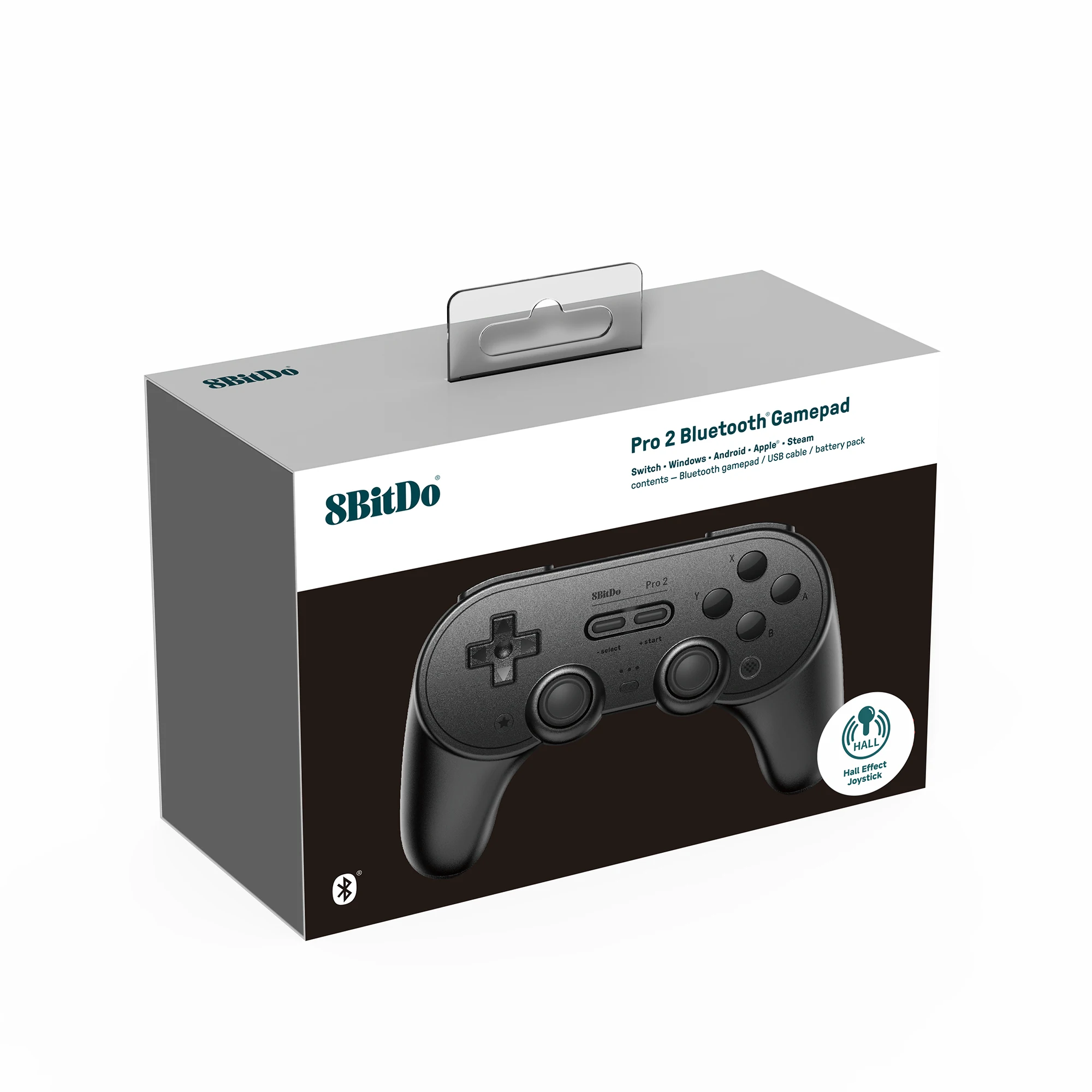 8Bitdo Pro2   е, Ȧ ̽ƽ  , ٵ ġ, Oled Win10, 11  ȵ̵ е