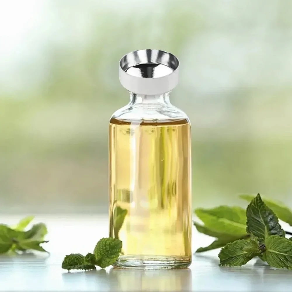 Liquid 5Pcs Stainless Steel Mini  Funnel Kitchen Oil Funnel with Detachable Filter Wide Mouth Funnel for Canning Kitchen Tools